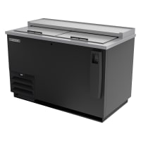 Beverage-Air DW49HC-B 50" Forced Air Bottle Cooler - Holds (420) 12 oz Bottles, Bottle Opene...