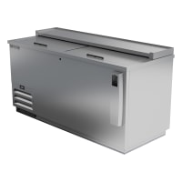 Beverage-Air DW64HC-S-29 65" Forced Air Bottle Cooler - Holds (190) 12 oz Bottles, 115v