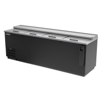 Beverage-Air DW94HC-B 95" Forced Air Bottle Cooler - Holds (936) 12 oz Bottles, Bottle Opene...