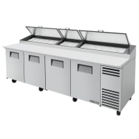 True TPP-AT-119-HC 119" TPPAT Series Pizza Prep Table w/ Refrigerated Base, 115v