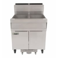 Frymaster SCFSM250G Gas Fryer - (2) 50 lb Vats, Floor Model, Liquid Propane