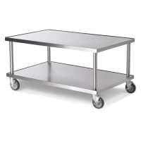 Vollrath 4087948 48" x 30" Mobile Equipment Stand for General Use, Undershelf