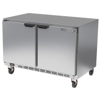 Beverage-Air UCF48AHC 48" W Undercounter Freezer w/ (2) Section & (2) Door, 115v