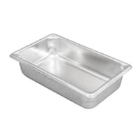 Vollrath 30422 Super Pan V®® Quarter Size Steam Pan - Stainless Steel