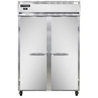 Continental 2RN 52" Two Section Reach In Refrigerator, (2) Left/Right Hinge Solid Doors, 115v