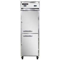 Continental 1RFNSSHD 26" One Section Commercial Combo Refrigerator Freezer - Solid Doors, Dual Temp, 115v