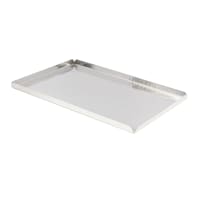 American Metalcraft HMST12 Rectangular Tray - 12x8 1/4" Hammered-Finish Stainless