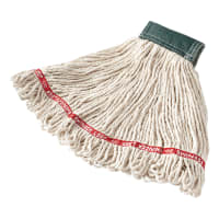 Rubbermaid FGC15206WH00 Medium Swinger Loop Wet Mop - 5" Headband, 4 Ply Cotton/Synthetic, White