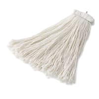 Rubbermaid FGF46800WH00 24 oz Premium Mop Head - Bolt-On Head, 4 Ply Rayon, White