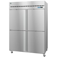 Hoshizaki F2A-HS 55" Steelheart Series Two Section Reach In Freezer, (4) Left/Right Hinge So...