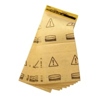 Rubbermaid FG425500 YEL Over-the-Spill Station Pads - 16 1/2x7" Yellow
