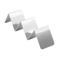 American Metalcraft HTSH3 Taco Holder - 2" x 8" x 2" Stainless