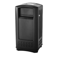 Rubbermaid FG9P9100 BLA Trash Can Top Cigarette Receptacle - Outdoor Rated