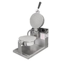 Gold Medal 5020 Giant Waffle Cone Baker w/ 8" Danish Grid &amp; Push Button Controls, 120v