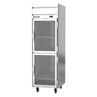 Beverage-Air HR1HC-1HG 26" One Section Reach In Refrigerator, (2) Right Hinge Glass Doors, 1...