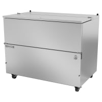 Beverage-Air SM49HC-S Milk Cooler w/ Top & Side Access - (768) Half Pint Carton Capacity, 115...