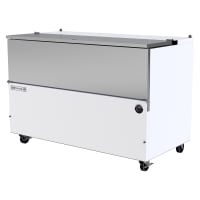 Beverage-Air SM58N-W Milk Cooler w/ Top &amp; Side Access - (1024) Half Pint Carton Capacity, 115v