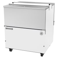 Beverage-Air ST34HC-W Milk Cooler w/ Dual Top & Side Access - (512) Half Pint Carton Capacity...