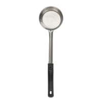 American Metalcraft SPN6 6 oz Ladle Style Solid Bowl, 3 3/4 in, Grip Handle, Black
