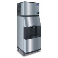 Manitowoc Ice IYF0300W/SPA310 310 lb Half Cube Ice Maker w/ Ice Dispenser - 180 lb Storage, Bucket Fill, 115v