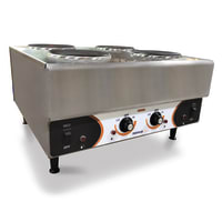 Nemco 6311-4-240 24" Electric Hotplate w/ (4) Burners & Thermostatic Controls, 240v/1ph