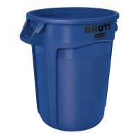 Rubbermaid FG263200BLUE 32 gal Multiple Material Recycle Bin - Indoor/Outdoor