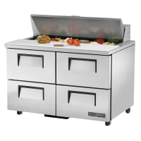True TSSU-48-12D-4-HC ADA 48" TSSU Series Sandwich/Salad Prep Table w/ Refrigerated Base, 11...