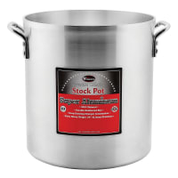 Winco AXHH-60 60 qt Aluminum Stock Pot