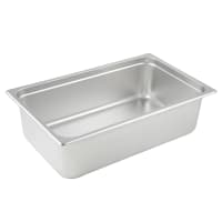 Winco SPJP-106 Full Size Steam Pan, Stainless
