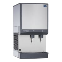 Follett 50CI414A-L 425 lb Countertop Water & Nugget Ice Dispenser - 50 lb Storage, Cup Fill,...