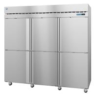 Hoshizaki F3A-HS 82 1/2" Steelheart Series Three Section Reach In Freezer, (6) Left/Right Hi...