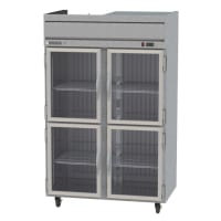 Beverage-Air HFP2-1HG 52" Two Section Reach-In Freezer, (4) Glass Doors, 208v/1ph