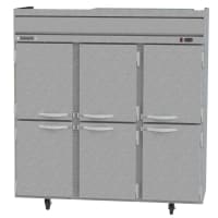 Beverage-Air HFP3-5HS 78" Three Section Reach-In Freezer, (6) Solid Doors, 115v