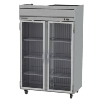 Beverage-Air HFPS2-1G 52" Two Section Reach-In Freezer, (2) Glass Doors, 115v