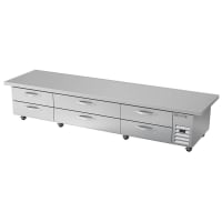 Beverage-Air WTRCS112HC-120 120" Chef Base w/ (6) Drawers - 115v