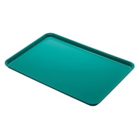 Cambro 1014CL162 Fiberglass Camlite® Cafeteria Tray - 13 3/4"L x 10 5/8" W, Green