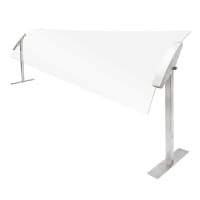 Cal-Mil 2026-6-55 Sneeze Guard - Single, 73 1/4x16x20 3/4", Stainless Steel