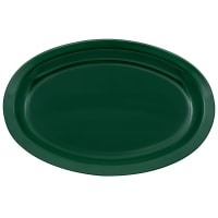 GET Melamine Serving Platter - 11 3/4" x 8 1/4", Green (OP-612-HG)