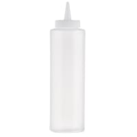 Tablecraft 112C Squeeze Dispenser, 12 oz, Natural, Dozen