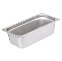 Carlisle Third Size Steam Pan, Stainless (608134)