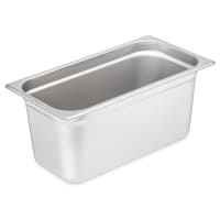 Carlisle Third Size Steam Pan, Stainless (608136)