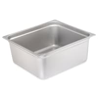 Carlisle Two Third Size Steam Pan, Stainless (607236)
