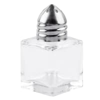 Tablecraft 30S&P 1/2 oz Salt/Pepper Shaker - Glass, 2 1/8"H