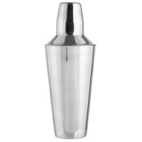 Tablecraft 377 28 oz Stainless Bar Cocktail Shaker Set