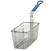 Tablecraft 428 Fryer Basket w/ Coated Handle & Front Hook, 13 1/4" x 5 3/4" x 5 1/4...