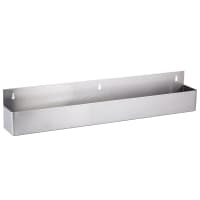 Tablecraft 5132 32" Single Stainless Speed Rail, Holds 8 Quart/Liter Bottles