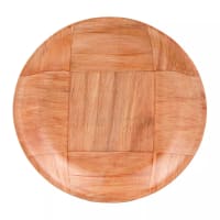 Update WRP-9 9" Woven Wood Salad Plate