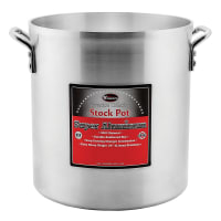 Winco AXHH-80 80 qt Aluminum Stock Pot