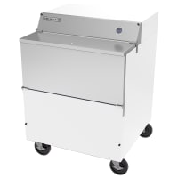 Beverage-Air SMF34HC-1-W Milk Cooler w/ Top & Side Access - (512) Half Pint Carton Capacity,...