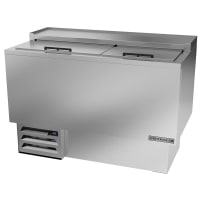 Beverage-Air GF48HC-S 2 Section Hydrocarbon Series Glass Chiller w/ 164 Mug Capacity - Stainless,...